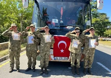 Mehmetçik olmanın gururunu yaşadılar