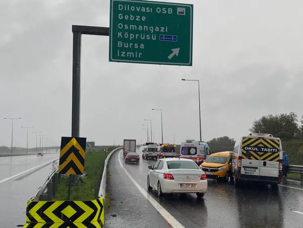Kuzey Marmara Otoyolu'nda feci kaza! Çok sayıda yaralı var - 4