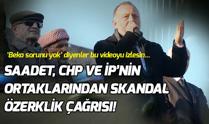 Kirli yüzleri deşifre oluyor! HDP seçim otobüsünden özerklik naraları attı