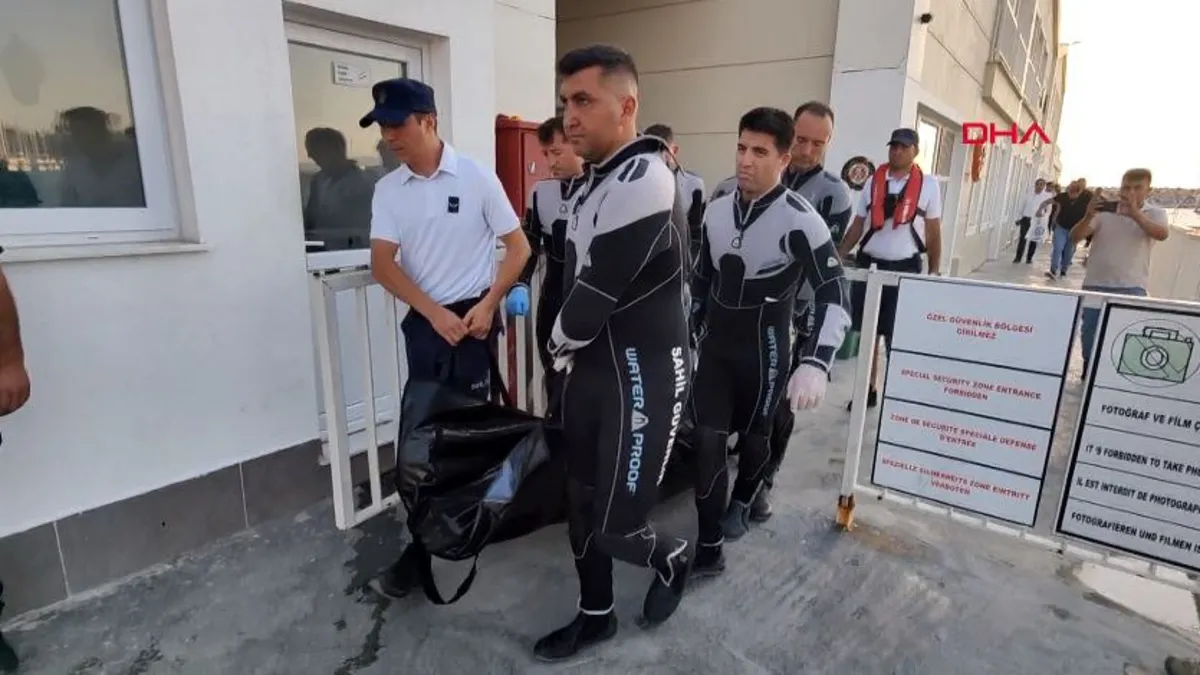 Aydın'da korkunç olay! 3 çocuk babasının cesedi denizde boynuna taş bağlı halde bulundu