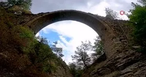Gümüşhane’de asırlara meydan okuyan su kemeri