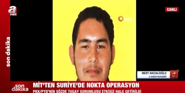 Son dakika: MİT PKK’nın sözde tugay sorumlusunu Suriye’de öldürdü