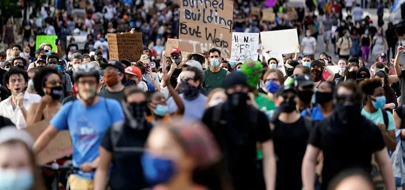 ABD'nin başkenti Washington'da Floyd protestosu büyüyor