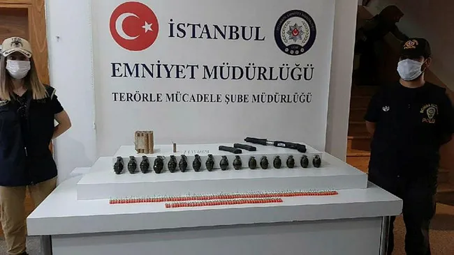 İstanbul’da bir iş yerinde ele geçirilen 16 adet el bombasının sırrı çözüldü - 1