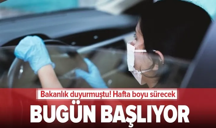 Bakanlık duyurmuştu: Covid-19 denetimleri bugün başlıyor! Hafta boyu sürecek