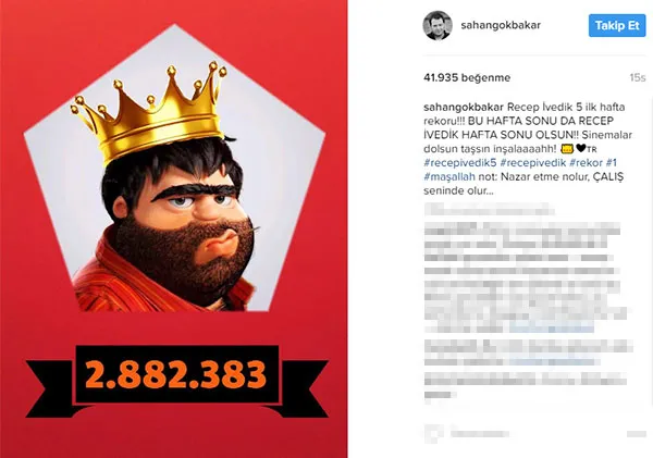 Şahan Gökbakar'dan 'Recep İvedik 5' göndermesi - 1