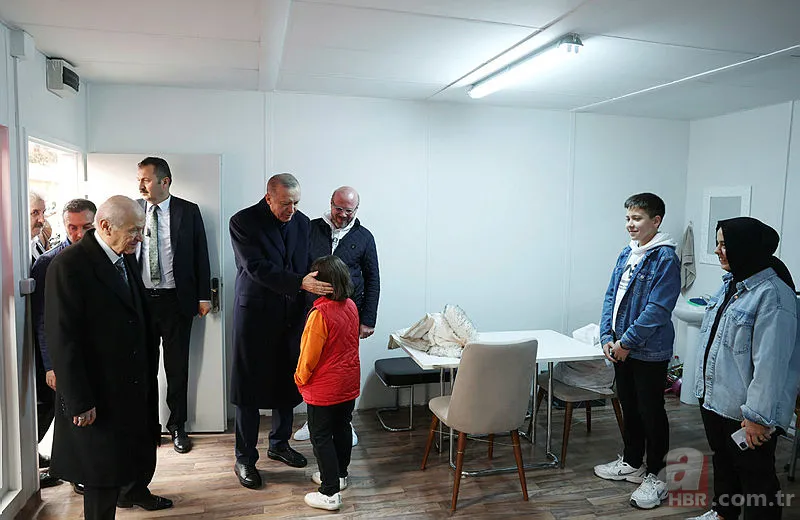 Başkan Erdoğan Kahramanmaraş'ta AFAD çarşısını ziyaret etti 10