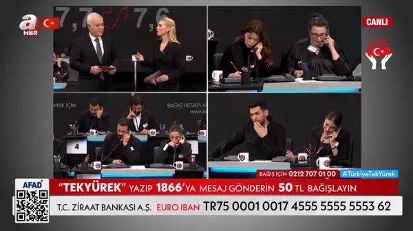 Tüm radyo ve televizyonlar Türkiye için tek yürek oldu! Tarihi yayında rekor miktarda bağış toplandı: 115 milyar 146 milyon 528 bin TL