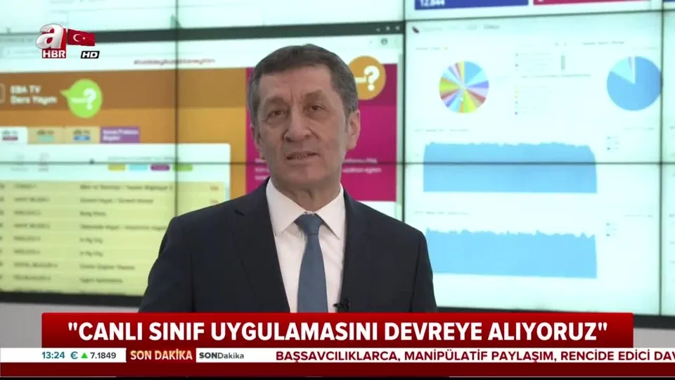 Milli Eğitim Bakanı Ziya Selçuk duyurdu: ’EBA Canlı Sınıf’ uygulamasını devreye alıyoruz | Video