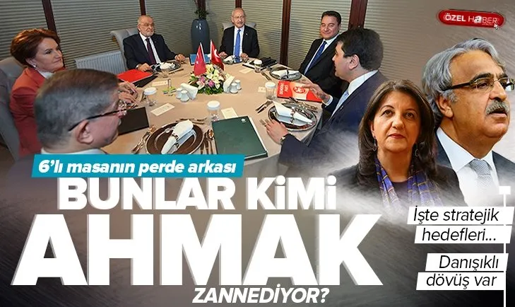 MHP’li Yönter’den 6’lı masa tepkisi: Bunlar kimi ahmak zannediyor?