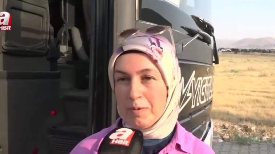 Malatya’nın ’şoför Nebahat’i!