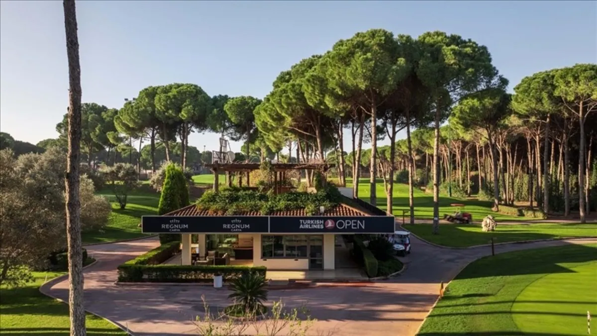 Turkish Airlines Open Golf Turnuvası başlıyor!