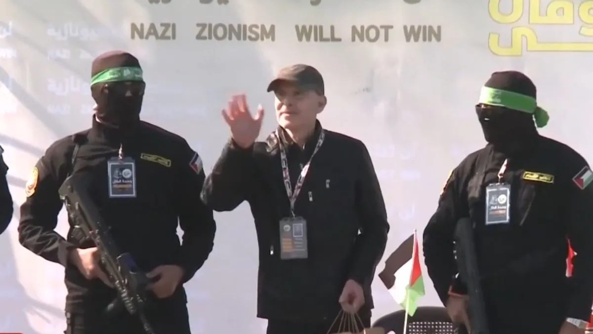 İsrail-Hamas rehine takasında 4. tur! Kassam Tugayları’nın sahneden dünyaya verdiği mesaj