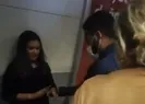 Genç kıza böyle baktılar! Metroda korku dolu anlar