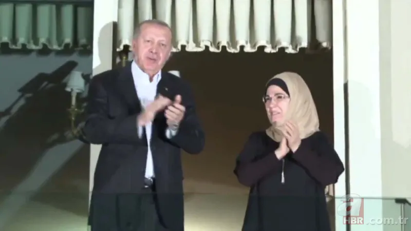 Başkan Erdoğan sağlık çalışanlarını alkışladı 7