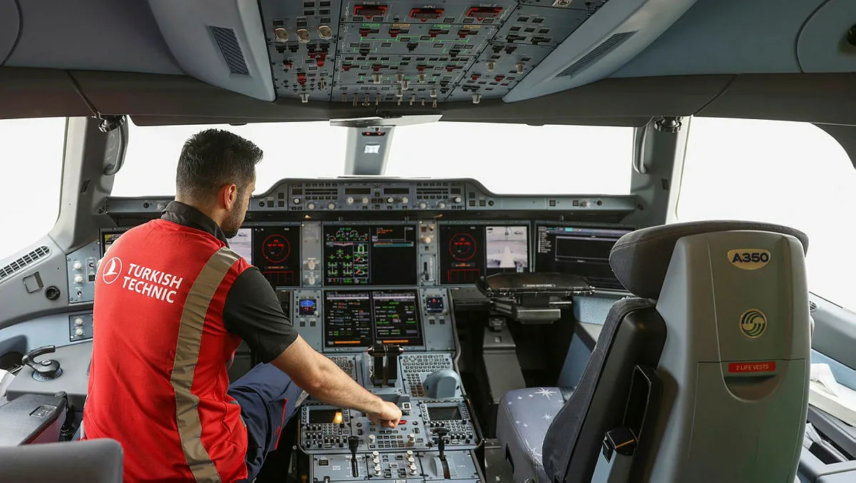 THY'den yurt dışından yardıma gelen uçaklara ücretsiz bakım