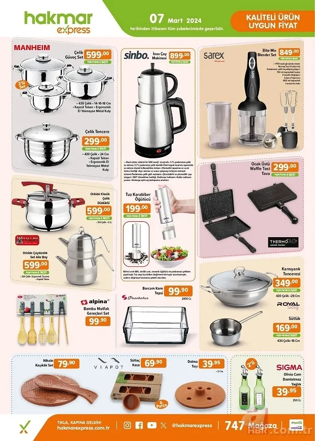 Hakmar’da Sıvıyağ, Un, Şeker, Pirinç, Tost Peyniri, Kırmızı et ve Kıymaya büyük indirim! (13-18 MART 2024) İNDİRİM KATALOĞU 15