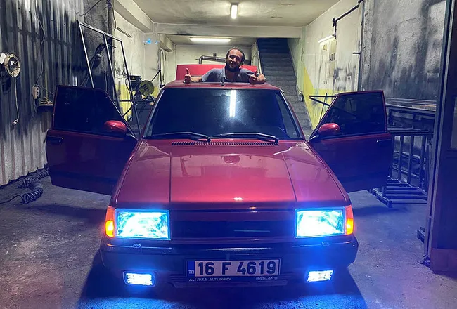 90 bin TL'ye aracını modifiye eden gence 2'nci kez ceza kesildi - 6