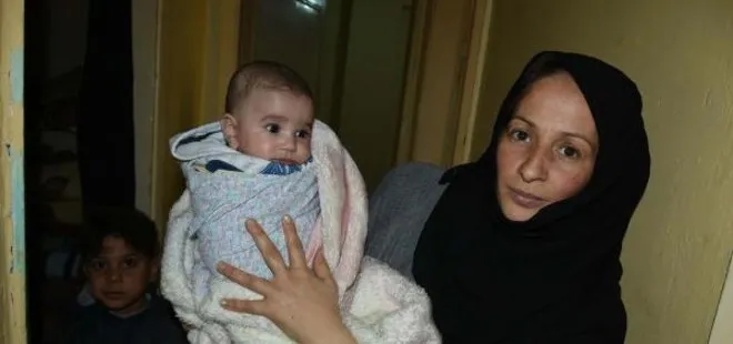 İzmir’de yaşayan Suriyeli bebek ve anneyi fareler kemirdi