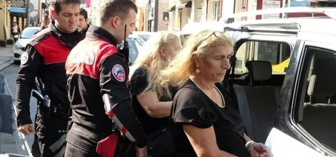 Kapkaççılar Beşiktaş’ta suçüstü yakalandı! Plakayı boyayıp kaçmaya çalıştılar