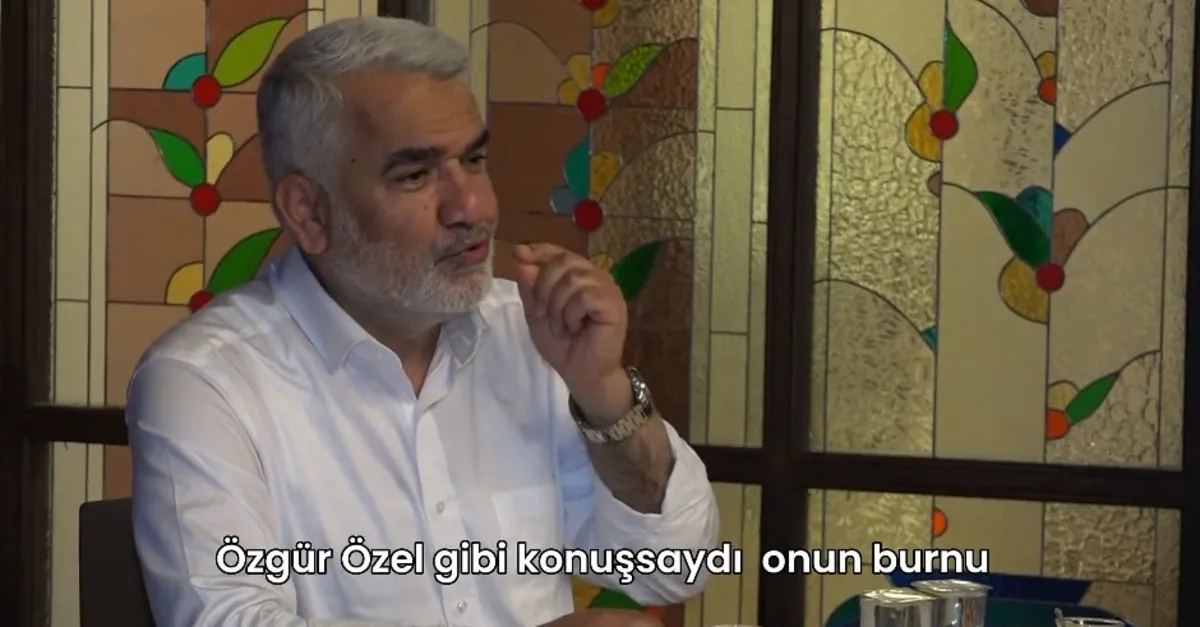 HÜDA PAR Genel Başkanı Zekeriya Yapıcıoğlu: Pinokyo, Özgür Özel gibi konuşsaydı burnu buradan Ankara'ya kadar uzardı