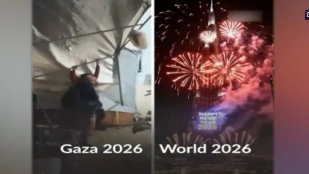 Gazze’de hüzünlü yeni yıl! Çocukların dileği baba oldu