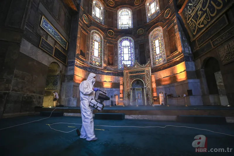 Ayasofya-i Kebir Cami-i Şerifi 86 yıl sonra ilk bayramına hazırlanıyor 9