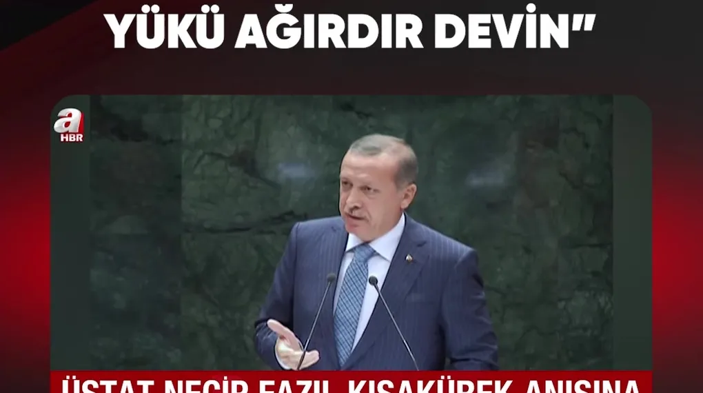 "SEN BİR DEVSİN YÜKÜ AĞIRDIR DEVİN"