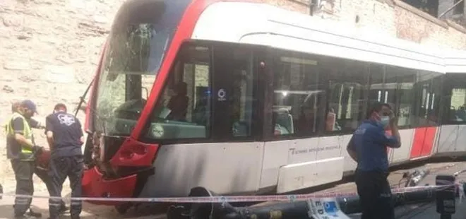 Son dakika: Faciadan son anda dönüldü! İstanbul’da tramvay raydan çıktı