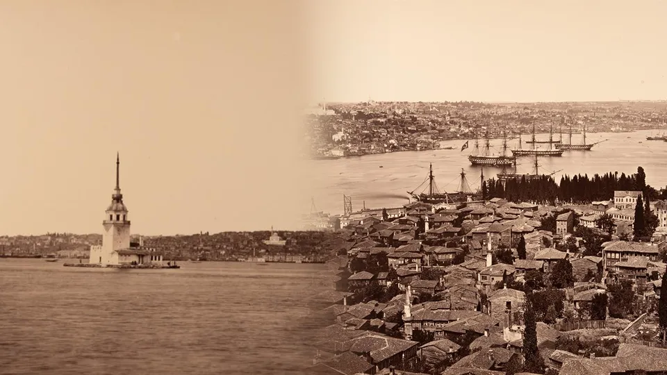 İstanbul'u hiç böyle görmediniz! 1860'lı yıllardan eşsiz görüntüler...