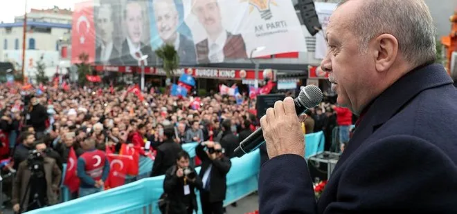 Son dakika! Başkan Erdoğan: Buradan Haçlı bozuntularına sesleniyorum...