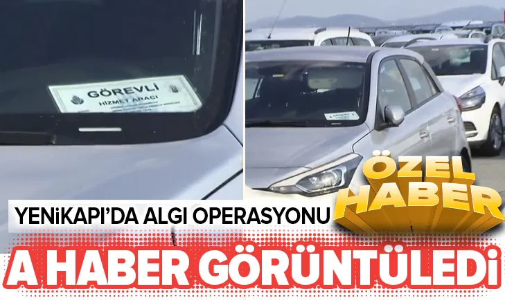 Yenikapı'da algı operasyonu