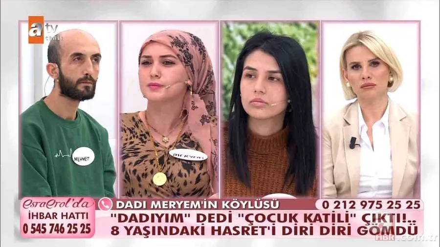 Esra Erol'da korkunç cinayet ortaya çıktı! 8 yaşındaki Hasret'i diri diri gömen 'Dadı Meryem' aslında erkekmiş! Hapisten çıkınca... 22
