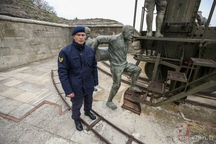 Çanakkale Deniz Zaferi’nin 107. yıldönümü!  Dedesi Seyit Onbaşı’nın destan yazdığı topraklarda görev yapmanın gururunu yaşıyor