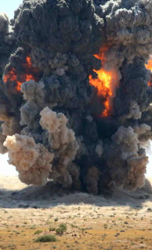 Libya'da önemli gelişme! 10 ton patlayıcı imha edildi - 1