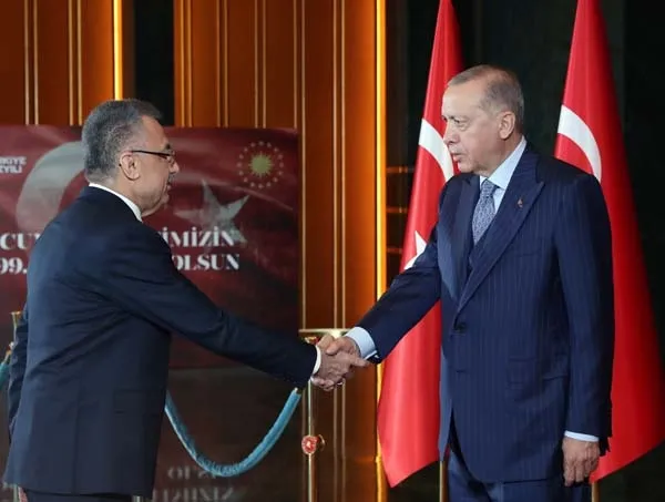 Son dakika: Cumhuriyet Bayramı coşkusu | Başkan Erdoğan ve devlet erkanı Anıtkabir'de - 6