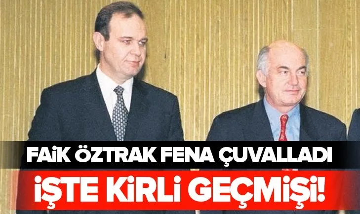 Sabah yazarı Dilek Güngör kaleme aldı! IMF komiseri Faik Öztrak'ın kirli geçmişi