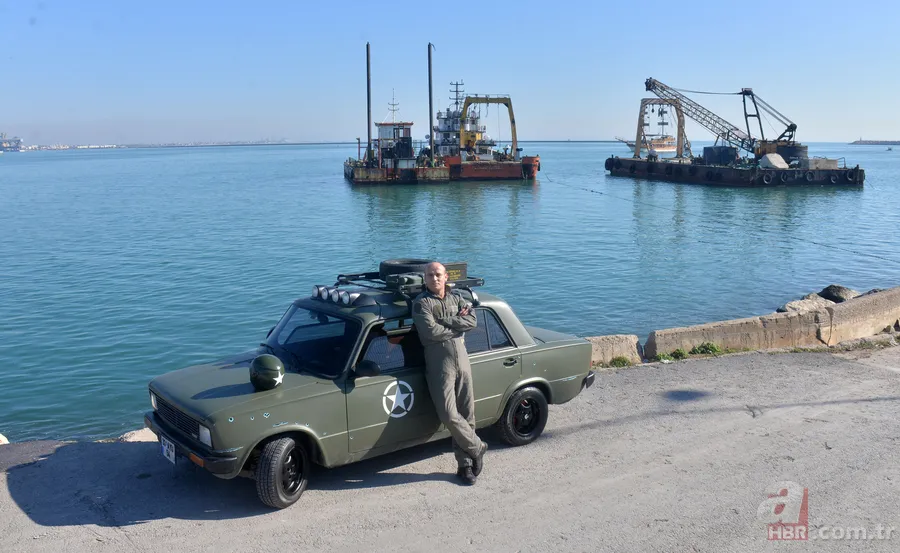 5 bin TL'ye alıp hayalindeki aracı yaptı 2