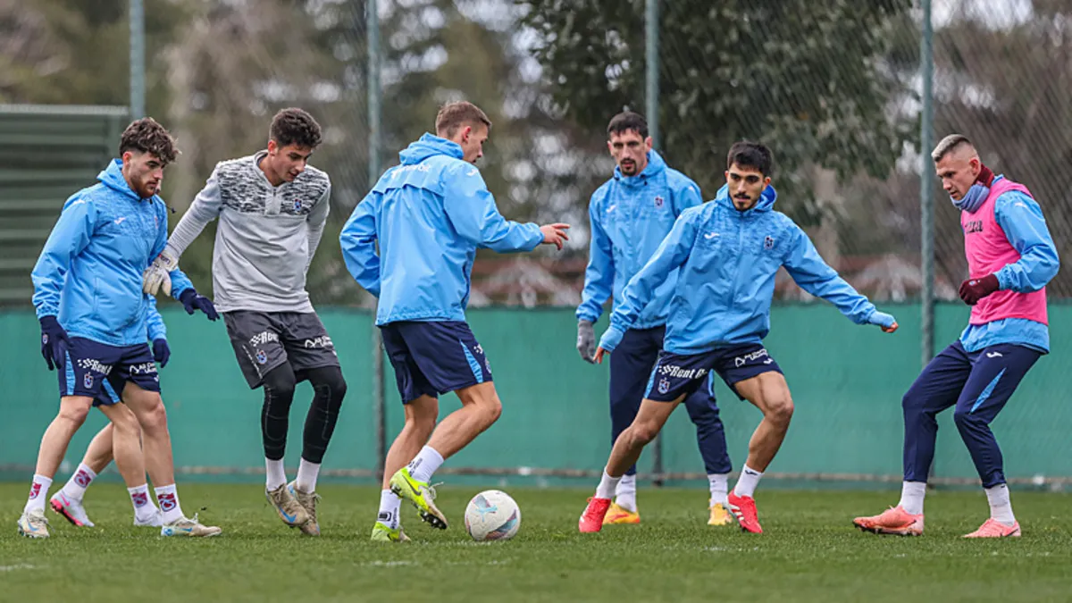 Trabzonspor Eyüpspor maçının hazırlıklarını tamamladı