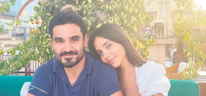 İlkay Gündoğan’dan Sara Arfoui’ye nazar boncuğu! Boynundan çıkarmadı