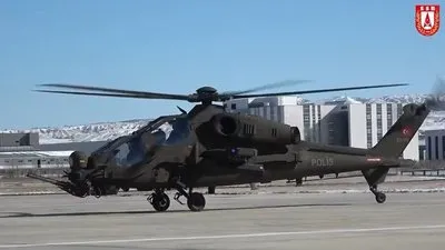 Atak helikopterleri teslim edildi