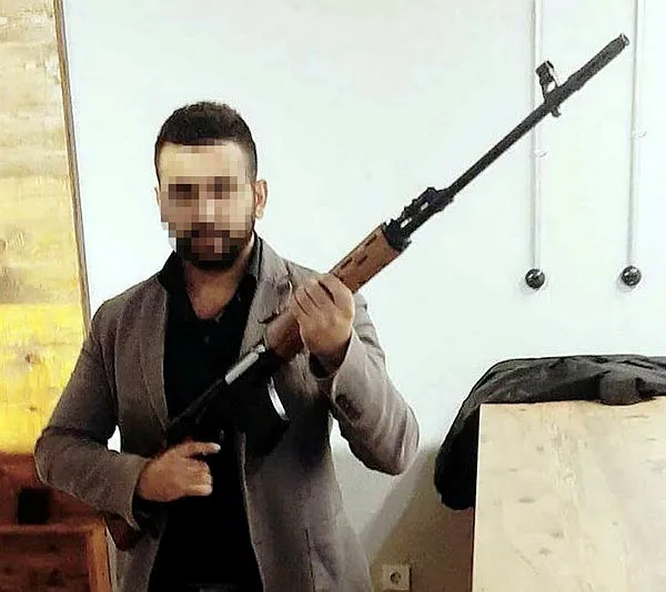 Son dakika haberi | İşte HDP İzmir il binasında 1 kişiyi öldüren saldırganın binaya giriş anı