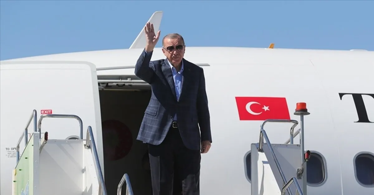 Başkan Erdoğan Suudi Arabistan'a gitti