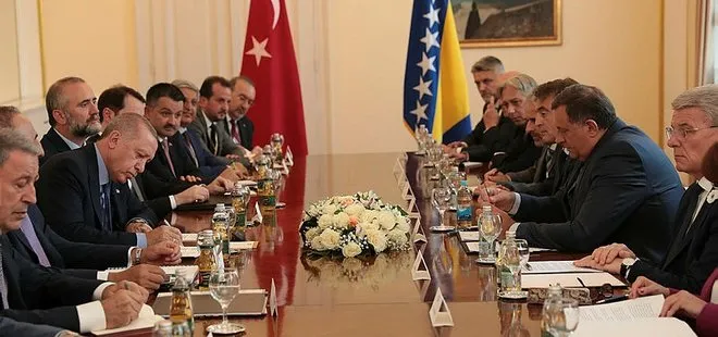 Başkan Erdoğan’dan Bosna Hersek’te önemli temaslar