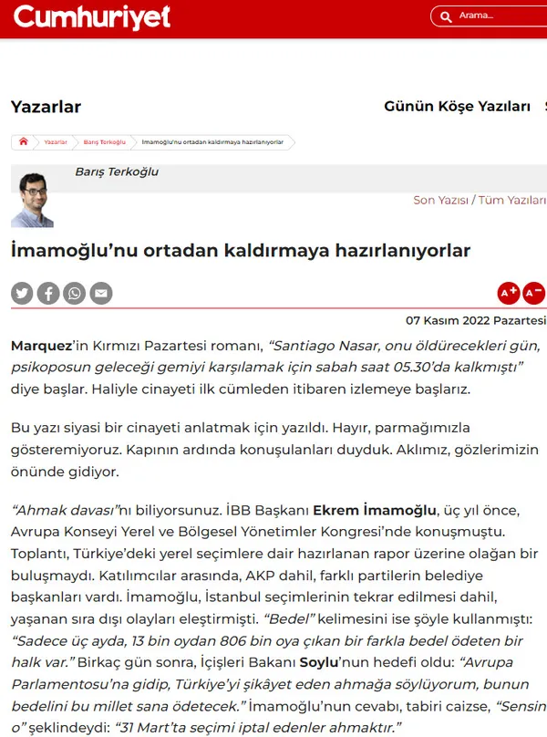 CHP medyasının Ekrem İmamoğlu’nu kurtarmak için başlattığı algı çöktü! O hakimin FETÖ evinde kaldığı ortaya çıktı
