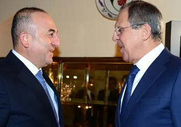 Çavuşoğlu Lavrov ile görüştü