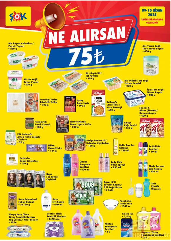ŞOK 9 - 15 Nisan kataloğu geldi: Her şey 75 TL 4