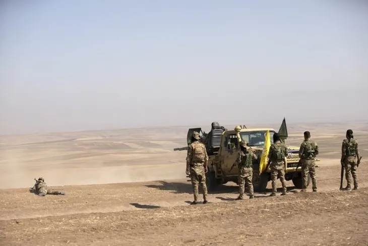 ABD’den YPG/PKK’lı teröristlere tank eğitimi! Yine teröristlere kalkan oldular