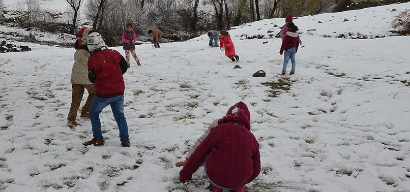 Son dakika: 5 ilde eğitime kar engeli