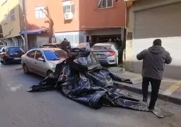 Bağcılar'da görülmemiş olay! 4 yıl arayla aynı bina aynı araç! 'Burası herhalde sonum olacak'